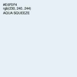 #E6F0F4 - Aqua Squeeze Color Image